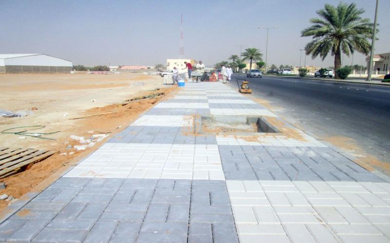 الأمانة تنتهي من تأهيل طرق منتصف العام