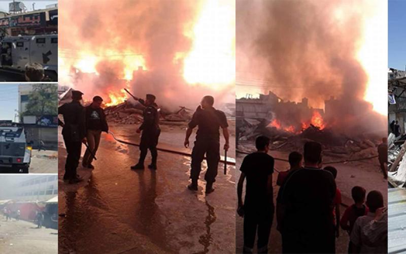 الأمانة تعلن إزالة جميع البسطات المخالفة في الوحدات