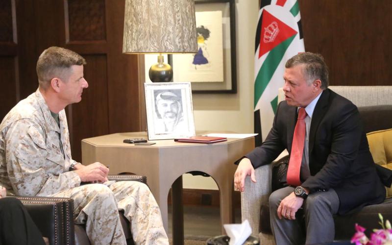 قائد قوات مشاة البحرية الأمريكية في الأردن