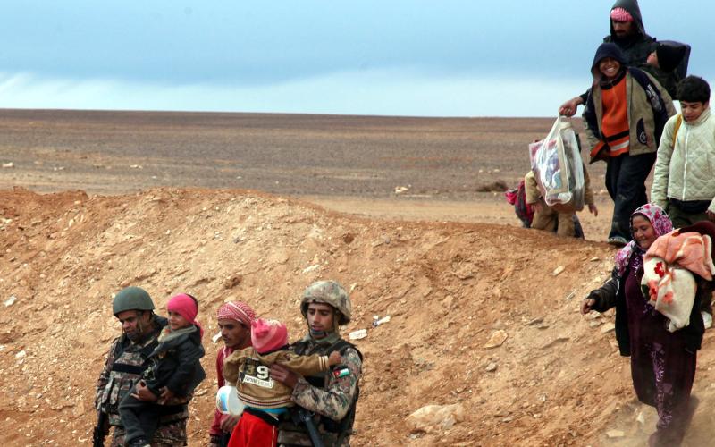 دخول 162 لاجئا سوريا لأراضي المملكة