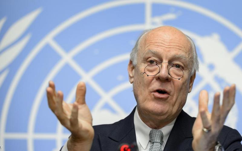 دي مستورا: تطورات تبعث على الأمل لانقاذ سورية