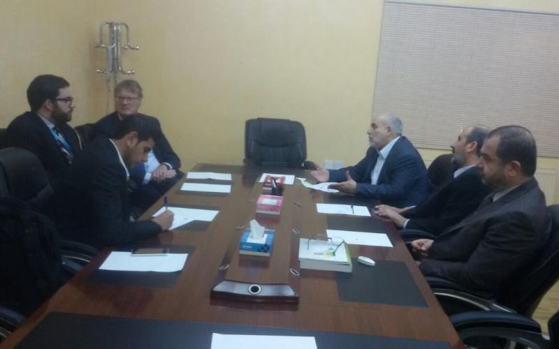 أمين عام "العمل الاسلامي" يستقبل السفير الهولندي