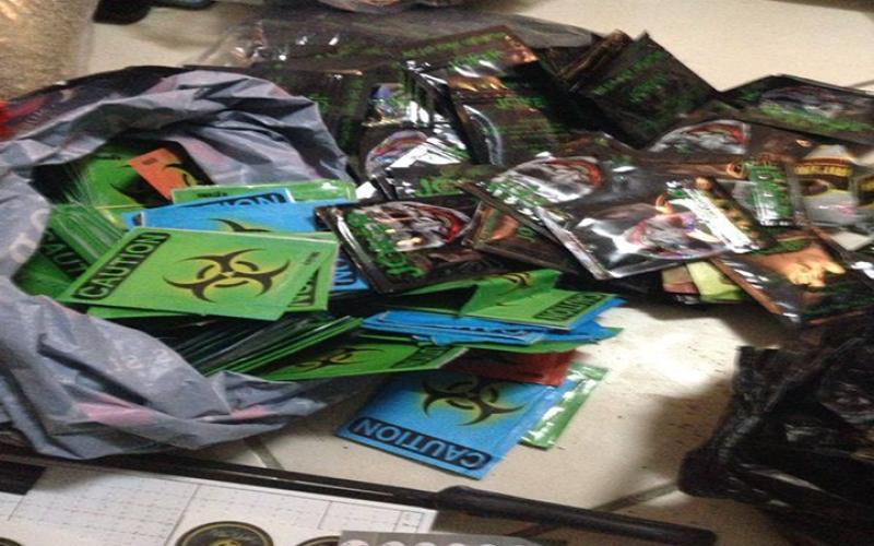 ضبط مخدرات بعلب حلوى للأطفال وإحباط محاولتي تهريب