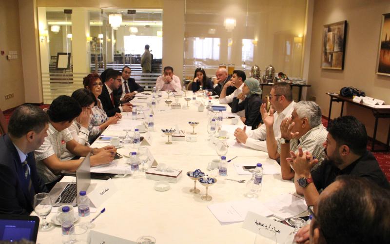 اجتماع لمناقشة دليل "الممارسات الفضلى في التغطية الإعلامية للانتخابات البرلمانية"