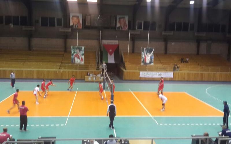 المنتخب الوطني لكرة الطائرة يكرر فوزه على نظيره الفلسطيني