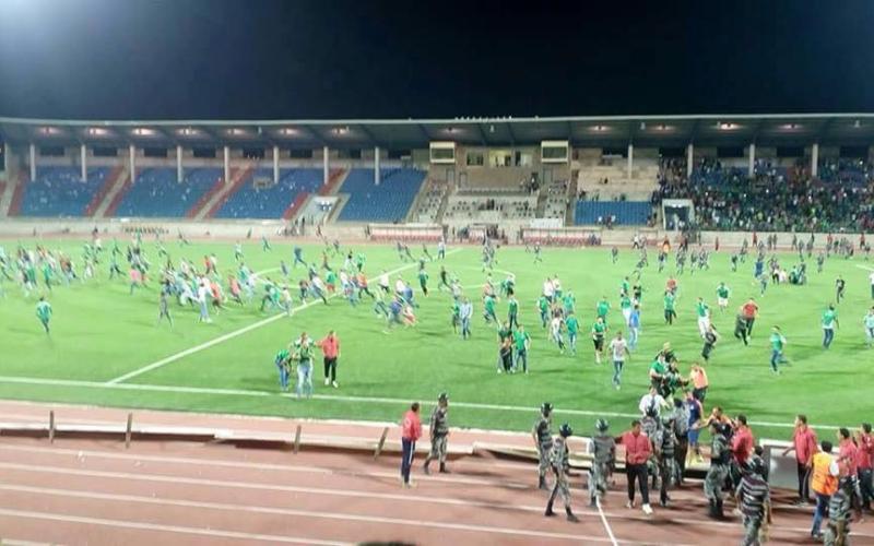 "الاتحاد": مسؤولية شغب مباراة الوحدات والرمثا على الجميع و الداخلية: سنحاسب من خالف