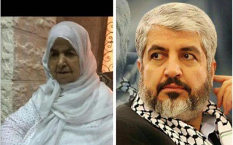 خالد مشعل في الأردن لحضور جنازة والدته