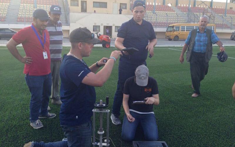 ستاد الملك عبدالله الثاني والملاعب التدريبية تجتاز فحوصات خبراء الفيفا