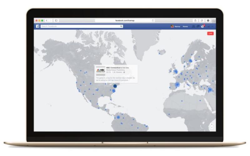 فيس بوك تبدء طرح ميزة الفيديو المباشر لأجهزة الحواسيب المكتبية والمحمولة‎