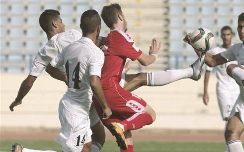 أولمبي الكرة يتعادل وديا مع نظيره اللبناني