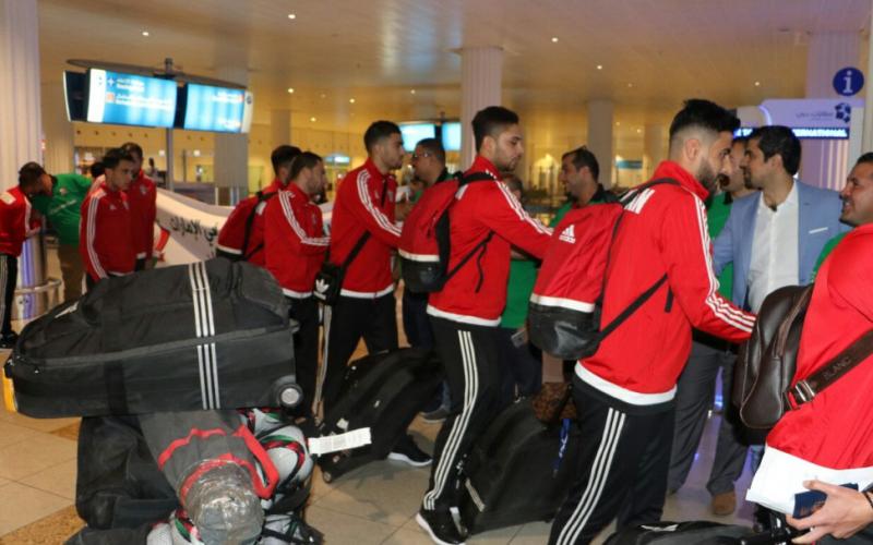منتخب النشامى يتدرب في دبي