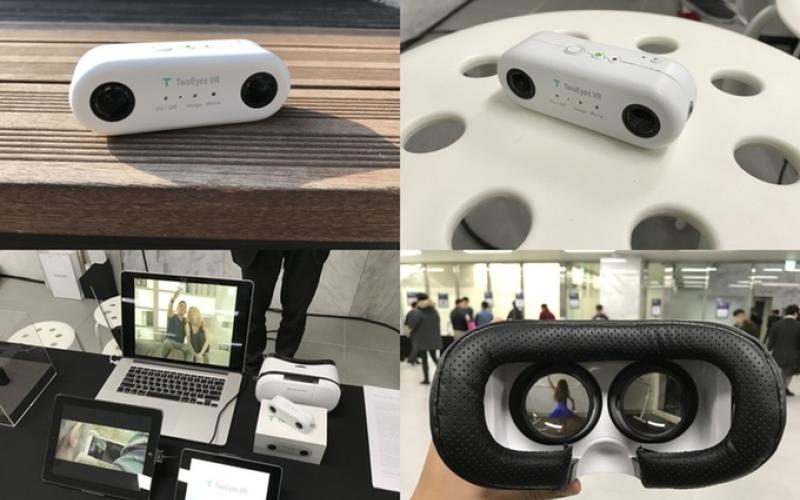 صور.. أول كاميرا للواقع الافتراضي بعدسة ثنائية