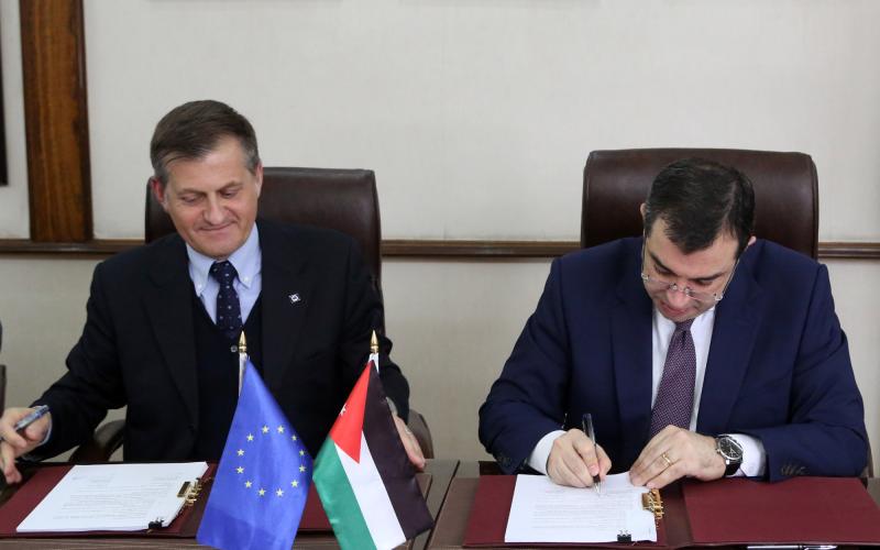 55 مليون يورو منحة اوروبية للأردن