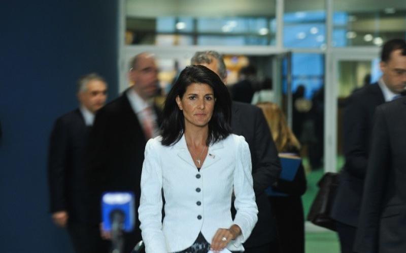 مندوبة واشنطن في الأمم المتحدة: "بالكندرة" سيُضرب كل من يعادي إسرائيل