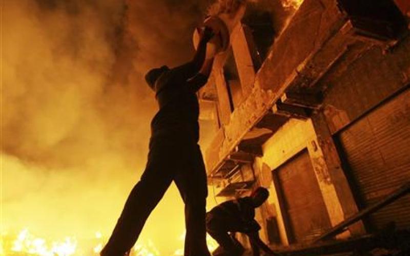 وفاة سيدة وإصابة طفلين إثر حريق بالهاشمي