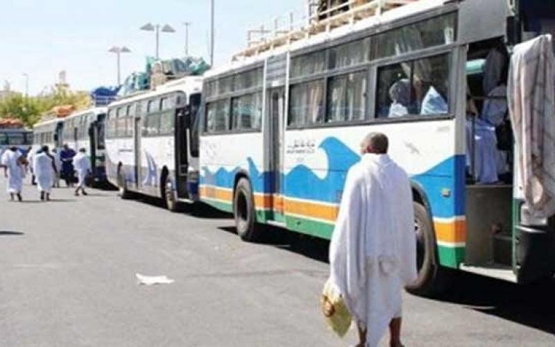 تفويج المعتمرين برا من "واحة معان"