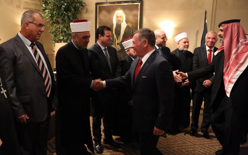 الملك: الأردن سيدعم صمود المقدسيين