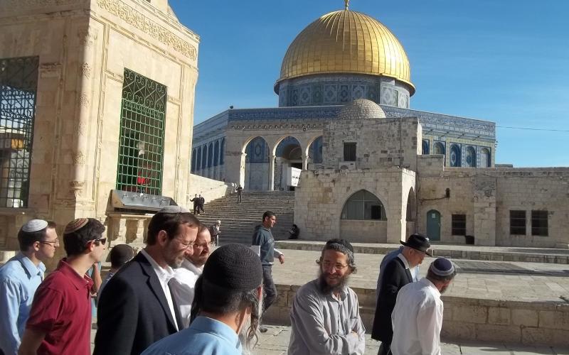 مستوطنون يجددون اقتحام باحات الأقصى