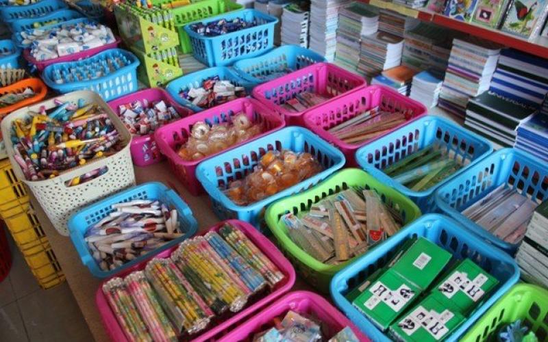 حركة نشطة على شراء القرطاسية