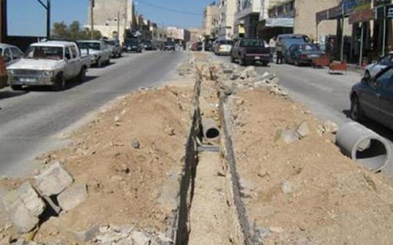 الامانة تواصل تنفيذ شبكات تصريف مياه أمطار بكلفة 10 مليون دينار