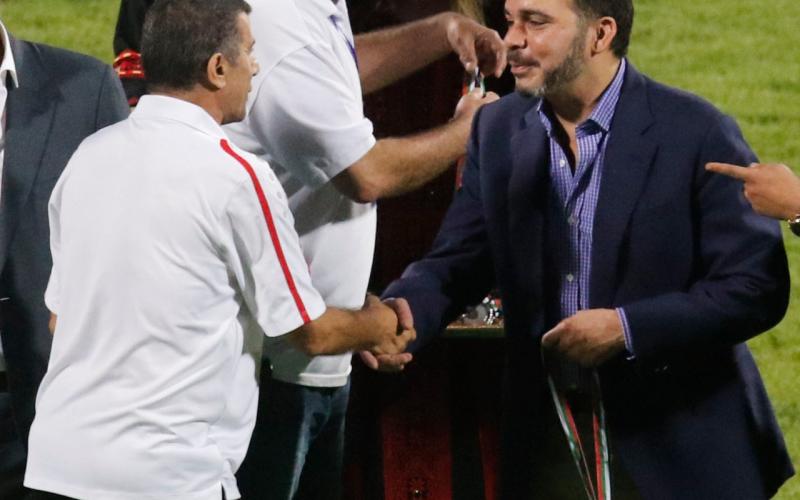 الامير علي بن الحسين ينعى مدير الكرة بنادي الجزيرة الراحل عامر عدس