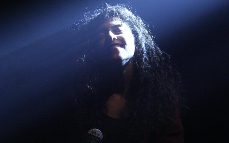 شكون الالمانية السورية تتالق في عرض بصري سمعي