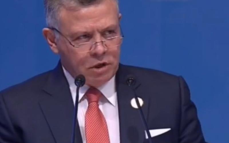 الملك: قرار ترامب يعرقل عودة عملية السلام