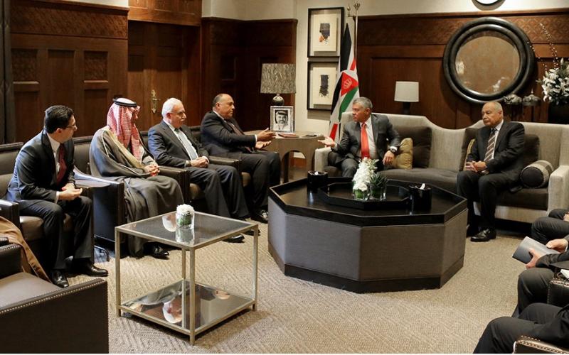 الملك يدعو لتكثيف الجهود لدعم صمود المقدسيين