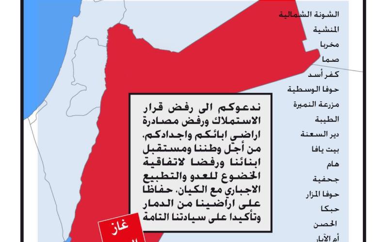 الحكومة تعلن استملاك أراضي مواطنين في الشّمال لتمديد خط الغاز مع اسرائيل