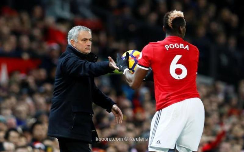 بوجبا يربط مصيره بمورينيو