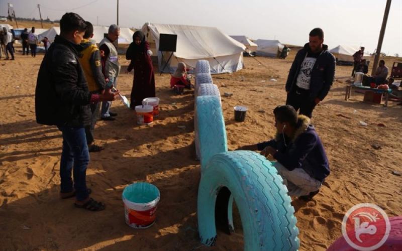 كيف استعدت رفح لجمعة "الكوتشوك"؟