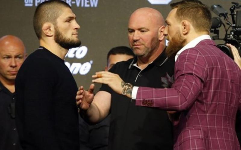 عراك خلال قياس الوزن بين ماكغريغور وحبيب.. وهذا موعد النزال