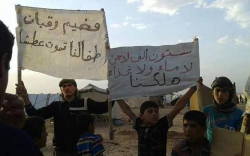 اليونيسف: تدهور أوضاع لاجئي الركبان على الحدود الأردنية السورية