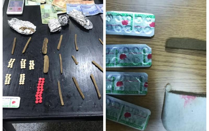 القبض على 35 شخصاً بحوزتهم كميات كبيرة من المخدرات (صور)