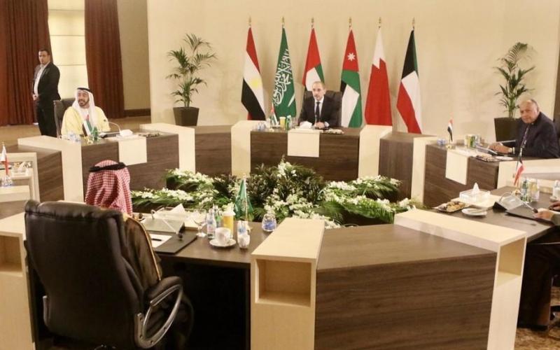 انتهاء اللقاء التشاوري الوزاري العربي بالبحر الميت.. وهذا ما بحثه الاجتماع