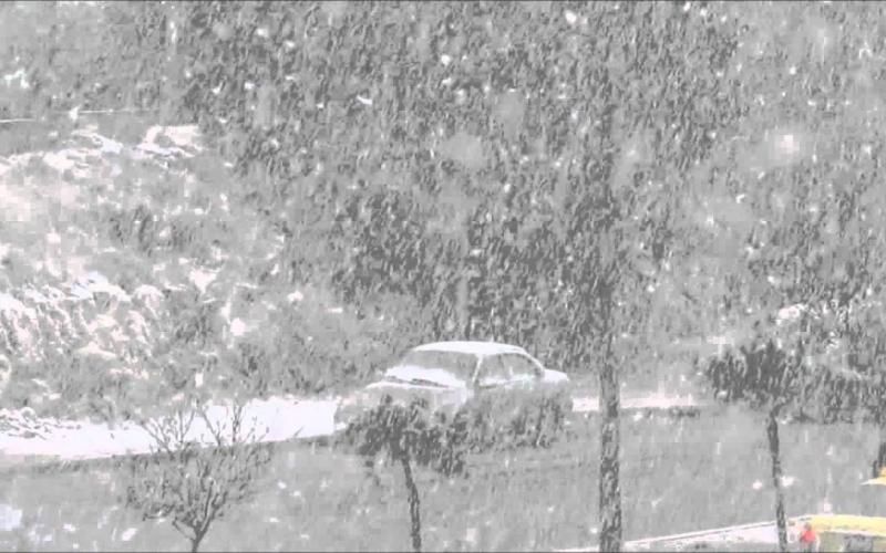 ثلوج يومي الخميس والجمعة على ارتفاع 1000 متر