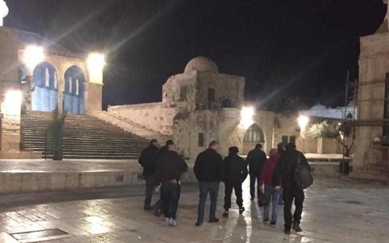 الاحتلال يعيد فتح بوابات الأقصى بعد يوم من الاعتداءات (صور)