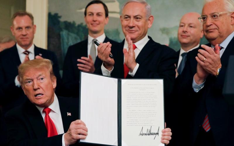 خبراء: الجولان بعد القدس..خطوات أمريكية تمهيدا لصفقة القرن