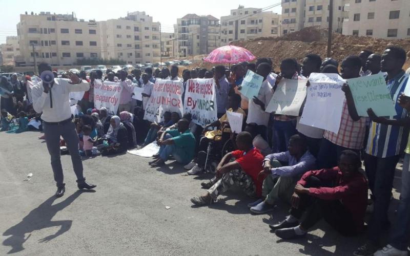 سودانيون في الأردن لاجئون بانتظار التوطين