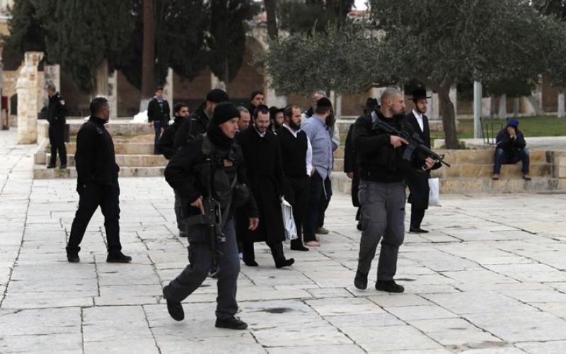 اقتحامات مكثفة للأقصى والاحتلال يغلق المسجد الإبراهيمي بالخليل