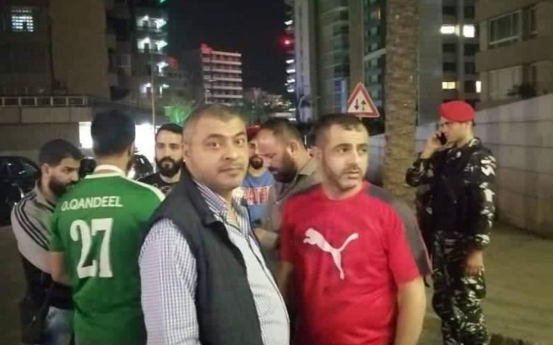 الاعتداء على مقر نادي الوحدات ببيروت (صور)