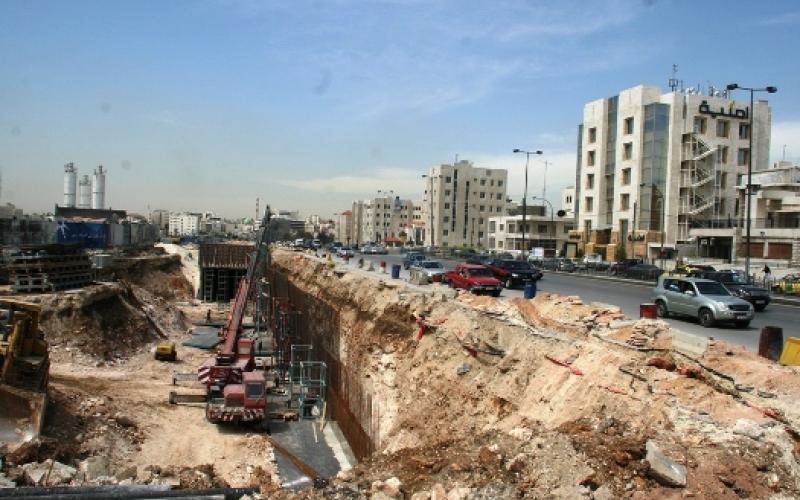 الامانة تباشر بالمرحلة الثانية من تقاطع الشميساني