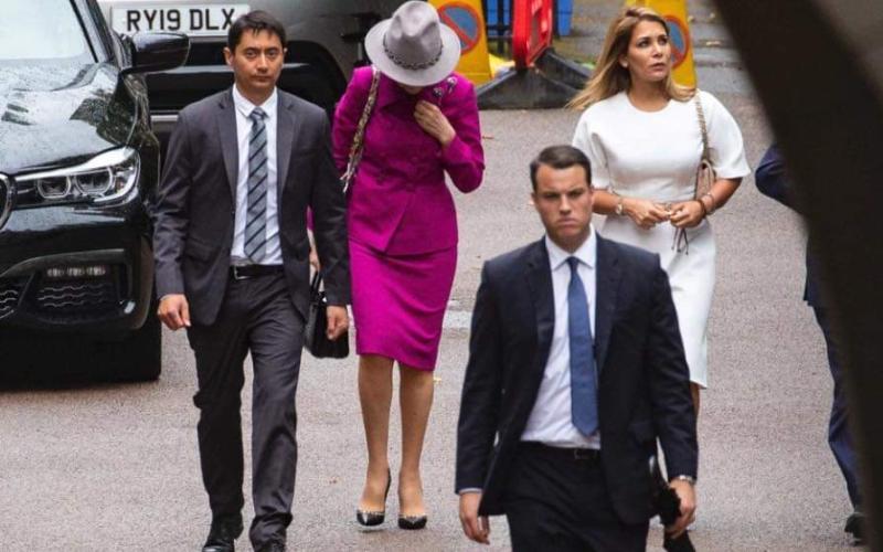 أول ظهور للأميرة هيا منذ خروجها من دبي وبدء المعركة القضائية