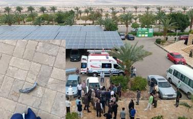 سقوط بقايا مسـيرة داخل حرم الجامعة الأردنية في العقبة